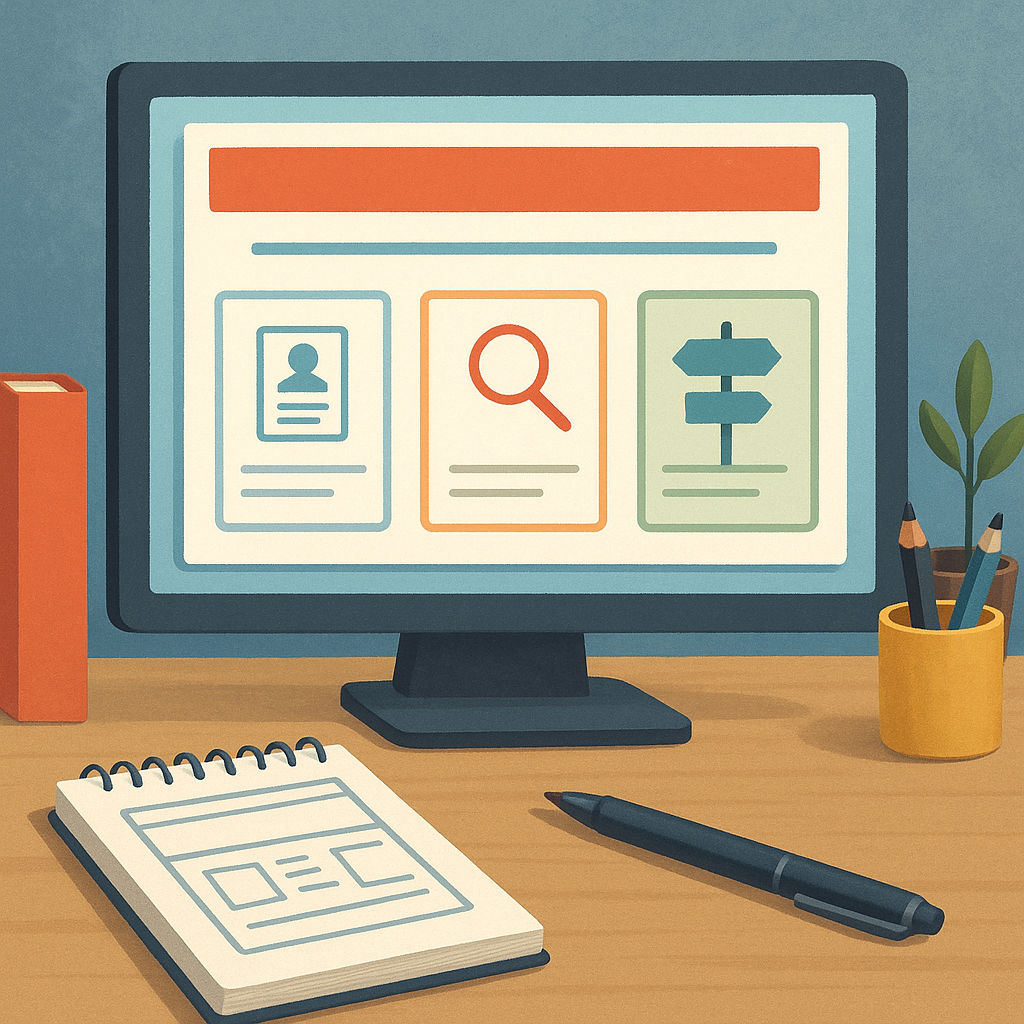 Homepage Content Plan for a Job Readiness Website